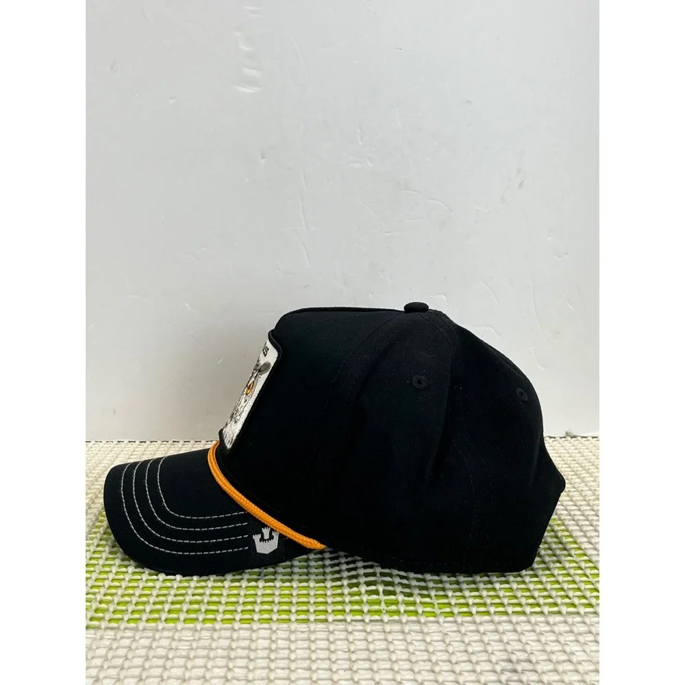 Goorin Bros Wise A$$ Owl 100 Black Trucker Hat Snapback 101-1257 MSRP $45 NEW